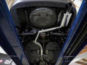 Subaru Impreza Performance Exhaust - aFe - Cat Back, 2.5in 304SS with Black Tips - Black - `12-`16