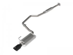 Subaru Impreza Performance Exhaust - aFe - Cat Back, 2.5in 304SS with Black Tips - Black - `12-`16