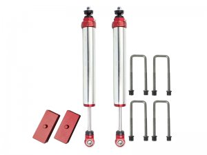 Toyota Tacoma Coilover Suspension Kit - Rear - aFe - Sway-A-Way 2.0 Rear Shock Kit w/ 1 IN Lift Blocks - `05-`17