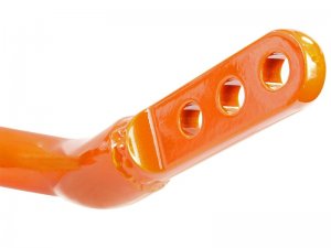 Ford Mustang Sway Bar Set - Front + Rear - aFe - 35mm 2-way adjustable front and 32mm 3-way adjustable rear - Tangerine Orange - `15-`23