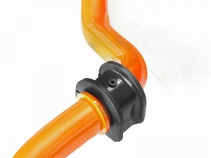 Ford Mustang Sway Bar Set - Front + Rear - aFe - 35mm 2-way adjustable front and 32mm 3-way adjustable rear - Tangerine Orange - `15-`23