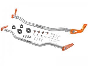 Chevrolet Corvette C7 Sway Bar Set - Front + Rear - aFe - PFADT Series - Tangerine Orange - `14-`15