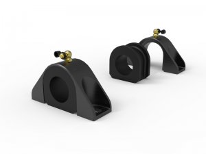 Chevrolet Corvette C8 Sway Bar Set - Front + Rear - aFe - 3-Way Adjustable - Blue - `20-`23