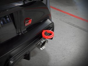 Toyota GR Supra Tow Hook - Rear - aFe - Red - `20-`25