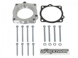 Dodge Challenger SRT8 Throttle Body Spacer - aFe - Silver Bullet - `11-`12