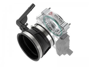 Chevrolet Corvette C8 Throttle Body Spacer - aFe - Silver Bullet - Silver - `20-`25