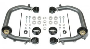 Toyota Tacoma Upper Control Arms - Front - aFe - Tubular Ball Joint - Gunmetal Grey - `05-`23