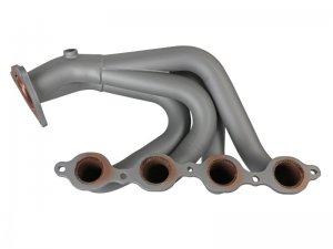 Chevrolet Corvette C8 Performance Exhaust - aFe - Twisted Steel Long Tube Header with Titanium Ceramic Coating - Titanium - `20-`25