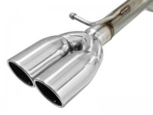 Dodge Challenger Performance Exhaust - Rear - aFe - MACH Force-Xp Cat Back - Polished - `15-`19