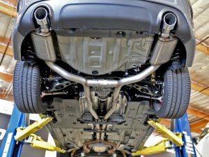 Dodge Charger Hellcat Performance Exhaust - aFe - MACH Force-Xp 3 IN 304 Stainless Steel Cat-Back with Exhaust Valve Bracket - `15-`20