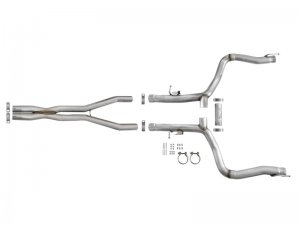 Dodge Charger Hellcat Performance Exhaust - aFe - MACH Force-Xp 3in 304 SS Cat-Back - `15-`23