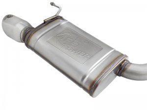Ford Mustang Performance Exhaust - aFe - MACH Force-Xp Cat Back - Polished - `15-`16