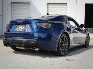 Subaru BRZ Performance Exhaust - Rear - aFe - Axle Back, Dual Tips, 304SS - Carbon Fiber - `13-`15
