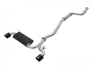 Toyota Supra Performance Exhaust - aFe - Cat Back - Black - `20-`25