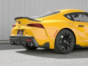 Toyota Supra Performance Exhaust - aFe - Cat Back - Carbon Fiber - `21-`24