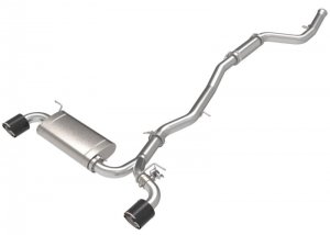 Toyota Supra Performance Exhaust - aFe - Cat Back - Carbon Fiber - `21-`24