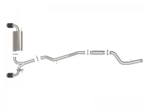 Toyota Supra Performance Exhaust - aFe - Cat Back - Carbon Fiber - `21-`24