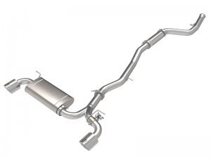 Toyota Supra Performance Exhaust - aFe - Cat Back - Polished - `21-`24