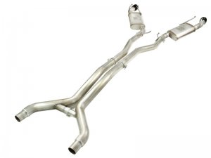 Chevrolet Camaro Performance Exhaust - aFe - MACH Force-Xp Cat Back - Gloss Black - `10-`13