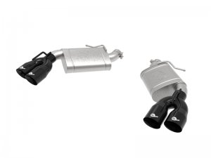 Chevrolet Camaro SS Performance Exhaust - Rear - aFe - MACH Force-Xp Axle-Back - Black - `16-`20