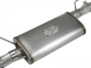 Toyota Tacoma Performance Exhaust - aFe - Cat Back - Polished - `05-`13