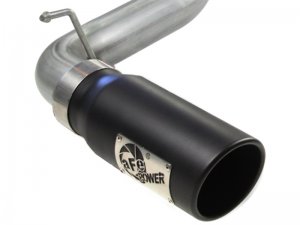 Toyota Tacoma Performance Exhaust - aFe - MACH Force XP 2.5in Cat-Back Stainless Steel w/Black Tip - Black - `13-`14