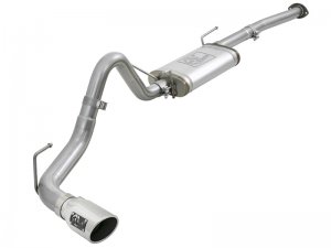 Toyota Tacoma Performance Exhaust - aFe - MACH Force-Xp 2-1/2in 304 SS Cat-Back - Polished - `16-`23