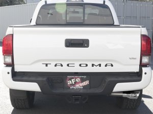 Toyota Tacoma Performance Exhaust - aFe - MACH Force-Xp 2-1/2in 304 SS Cat-Back - Polished - `16-`23