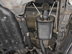 Toyota Tacoma Performance Exhaust - aFe - Cat Back Rock Basher 2.5in 409 Stainless - `16-`20