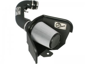 Ford Mustang Performance Air Intake - aFe - Magnum FORCE Stage-2 Pro DRY S - Black - `11-`14