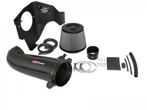 Dodge Challenger Performance Air Intake - aFe - Carbon Fiber Track Series w/ Pro DRY S Filter - `11-`18