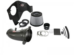 Dodge Challenger Performance Air Intake - aFe - Carbon Fiber Stage 2 Pro Dry S - `11-`18