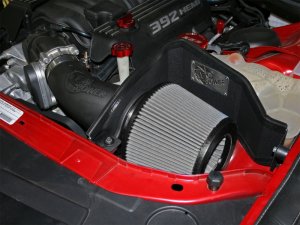 Dodge Challenger Performance Air Intake - aFe - Magnum FORCE Stage-2 Pro DRY S - `11-`12