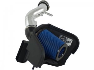 Ford Mustang Performance Air Intake - aFe - Stage-2 PRO 5R with Pro 5R Filter - Polished - `11-`12