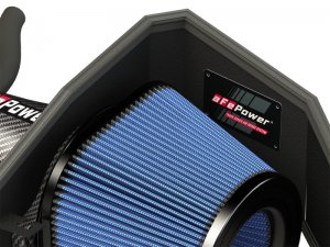 Dodge Challenger Performance Air Intake - aFe - Track Series Carbon Fiber Intake System w/ Pro 5R Filter - Carbon Fiber - `11-`17