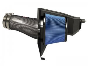 Dodge Challenger Performance Air Intake - aFe - Track Series Carbon Fiber Intake System w/ Pro 5R Filter - Carbon Fiber - `11-`17