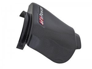 Dodge Challenger SRT Hellcat Performance Air Intake - aFe - Magnum Force Rain Shield with Carbon Fiber Finish - `15-`16