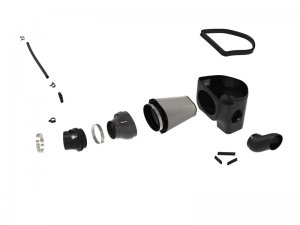 Dodge Challenger SRT Demon Performance Air Intake - aFe - Track Series Carbon Fiber Intake System w/ Pro DRY S Filter - 2018