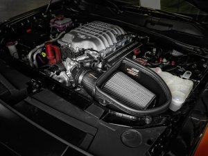 Dodge Challenger SRT Demon Performance Air Intake - aFe - Track Series Carbon Fiber Intake System w/ Pro DRY S Filter - 2018