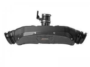 Chevrolet Corvette C8 Performance Air Intake - aFe - Black Series Carbon Fiber Cold Air Intake System with Pro DRY S Filters - Black - `20-`25