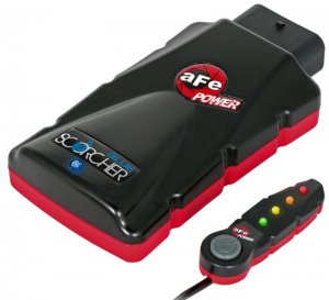 Ford Mustang Throttle Control Module - aFe - SCORCHER BLUE - `15-`23