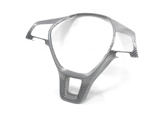 Volkswagen Golf Mk7 Steering Wheel Cover - Carbon Fiber