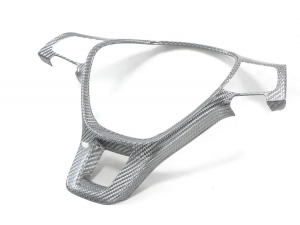 Volkswagen Golf Mk7 Steering Wheel Cover - Carbon Fiber