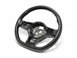 Volkswagen Golf Mk 7 GTI Steering Wheel Cover - Carbon Fiber 