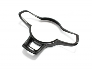 Volkswagen Golf Mk 7 GTI Steering Wheel Cover - Carbon Fiber 