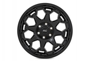 Custom Wheel 80 Series - One-Piece - Semi Gloss Black | 20x9 | 8x180 | 0mm - Rough Country 