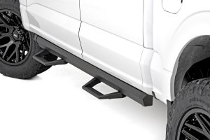 Ford F-150 Running Boards - SRL2 Adj Aluminum Step - Crew Cab - F-150/Lightning/F-250/F-350/Raptor (15-24)
