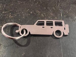 Keychain - Jeep Wrangler Silhouette Keychain - Jeep Wrangler Silhouette