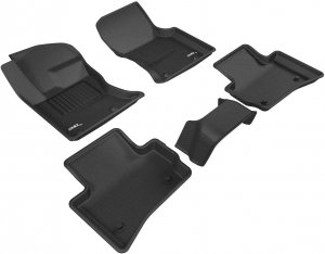 Jaguar F-PACE Floor Liners - Front - ACE Kagu - Black Jaguar F-PACE Floor Liners - Front - ACE Kagu - Black