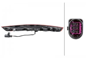 Porsche Macan Back Up Light Assembly - Rear Right - Hella - LED - `15-`18